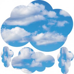 Sticker nuages