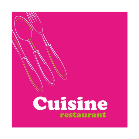 Sticker cuisine restaurant