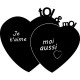 Sticker ardoise - Stickers Coeur