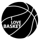 Sticker basket Ballon I Love...