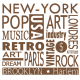 Sticker New-York - Stickers Textes