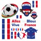 Sticker foot - Suporter des bleus