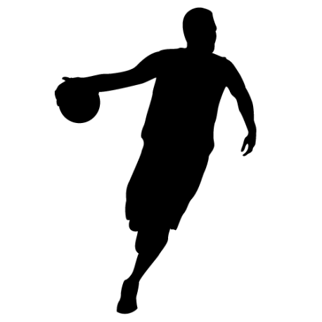 Sticker basketball - Joueur n1