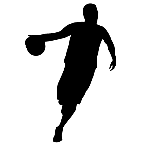 Nom dusage Joueur de basketball Sticker Muraux Personnalisé Sticker  WS-51263 