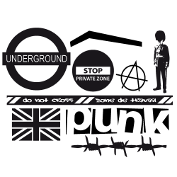 Stickers Londres - Kit Mono