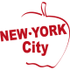 Stickers New York la Pomme