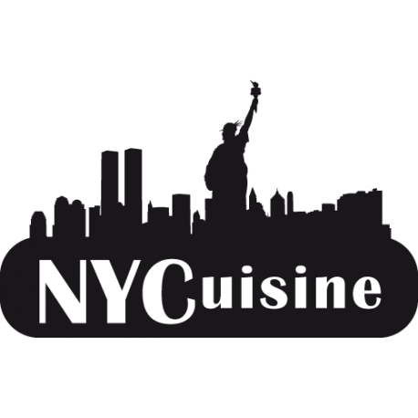 Sticker enseigne new york de cuisine