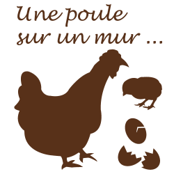Stickers animaux - Stickers poule