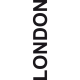 Sticker texte Londres - LONDON