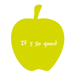 Sticker cuisine Pomme It's so