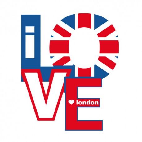 Sticker I love London