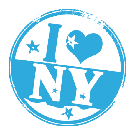 Stickers deco Love New York