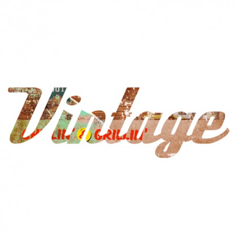 Stickers Texte Vintage