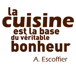 Sticker la cuisine du bonheur