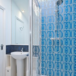 Stickers portes de douche Vagues