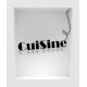 Sticker niche pour cuisine 3D