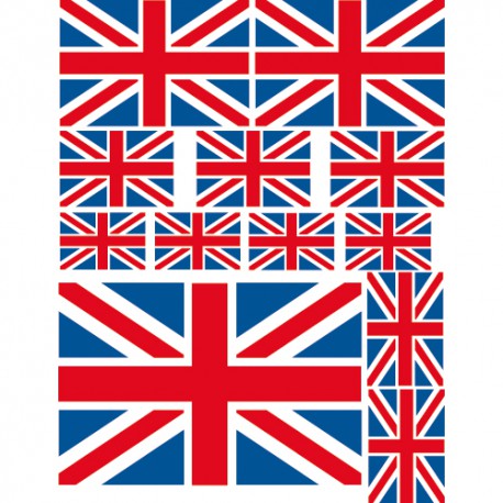 Stickers drapeaux angleterre