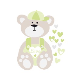 Stickers Teddy Love