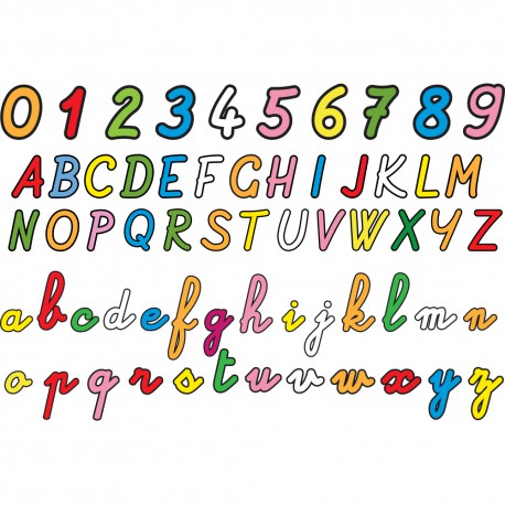 Sticker enfant : j'apprends l'alphabet