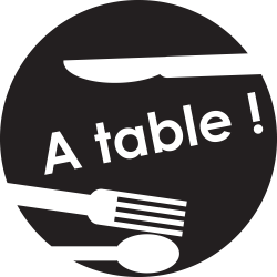 Sticker cuisine : A table !