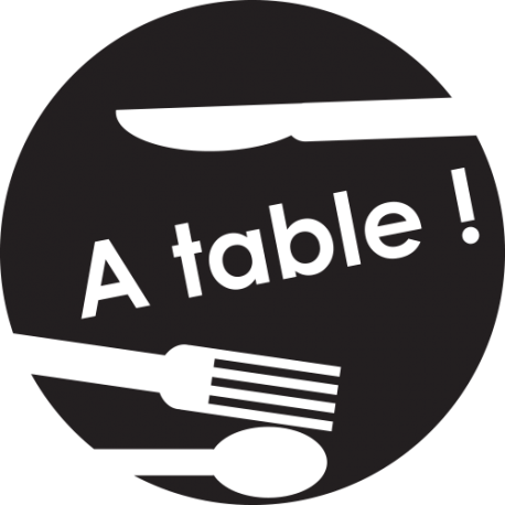 Sticker cuisine : A table !