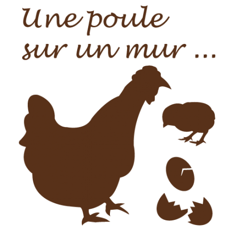 Sticker cuisine - Stickers kit poule