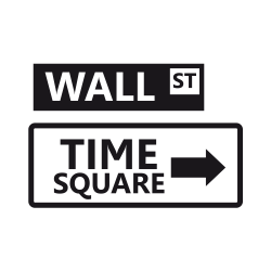 Kit stickers Time square et Wall st