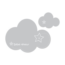 Stickers Les 2 nuages