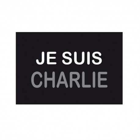 Sticker Je suis Charlie