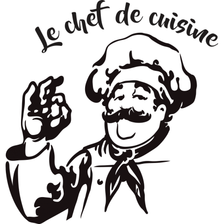 Stickers chef de cuisine