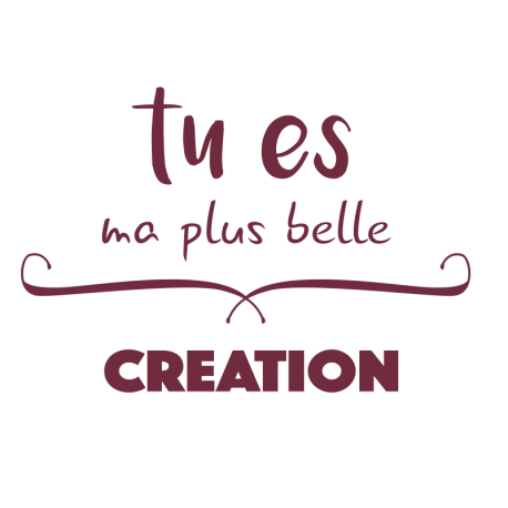 Sticker citation pour chambre