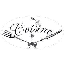 Sticker cuisine - Enseigne