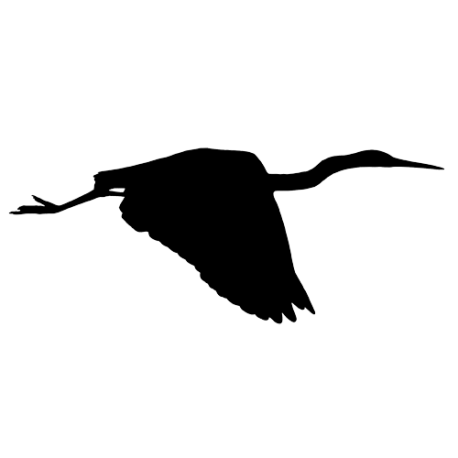Sticker animal - Sticker Cigogne
