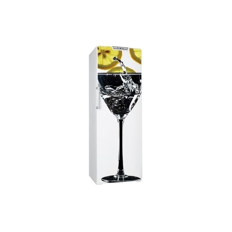 Sticker Frigo - Cocktail Citron - decorecebo